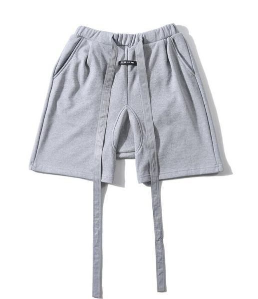 

outdoor of god fog 6th pant pants sweatpants skateboard hop fashion casual fear street shorts loose summer pants short hip short cckfq, Black
