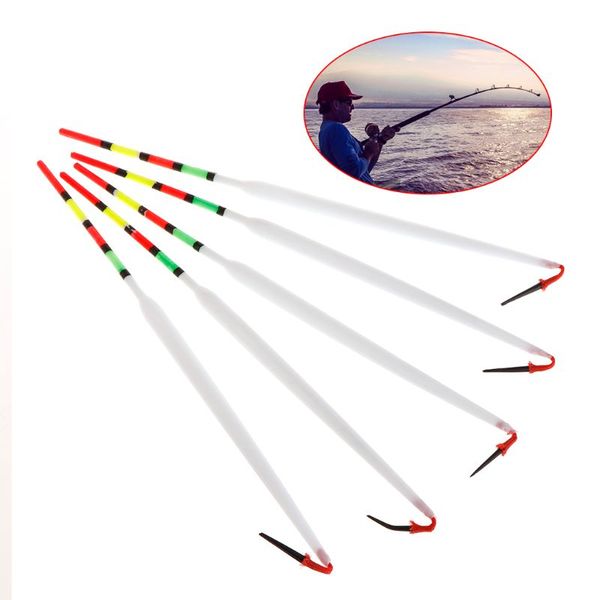 

fishing float fluorescent simple buoy high sensitive drift tackle plastic floats fleet quick professional accessories 10166