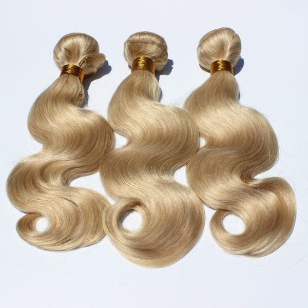 

brazilian straight hair bundles 1 pcs blonde full 613 color 100 brazilian straight virgin human hair extensions, Black
