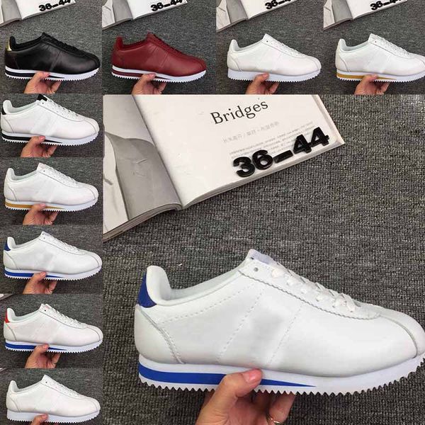 

Продажа 2019 Cortez обувь мужская женская повседневная обувь кроссовки из кожи кроссовки оригинальный Cortez ультра женская последняя обувь 36-44