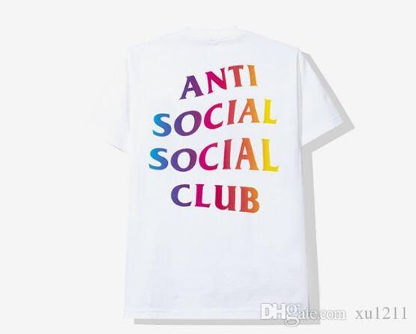 2019 Original Assc Mens Womens Black White Round Neck Short Sleeve