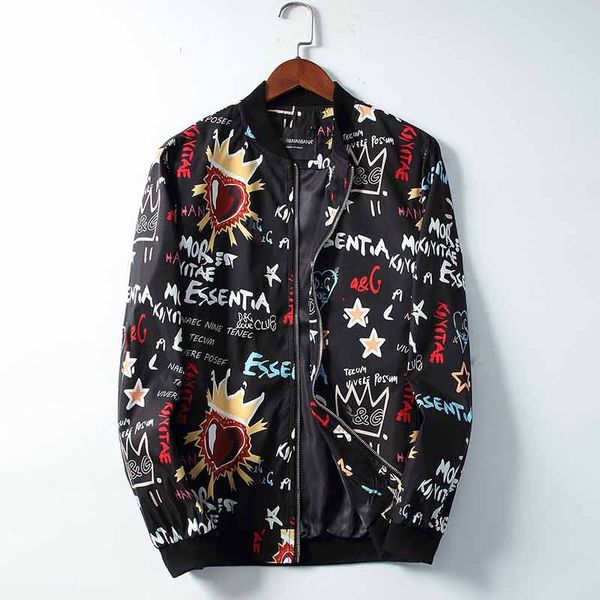 

конструктор способа куртки tide мужские пальто куртки letters printed роскошные мужские толстовка повседневный пуловер спорт пальто открытый, Black;brown