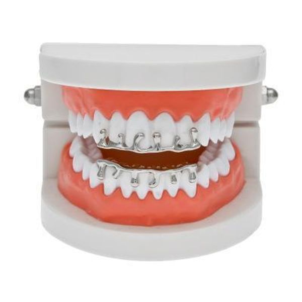 

wholesale hip hop mens teeth grillz dental grills volcanic lava suit dental grills unique shape teeth grillz luxury jewelry ing, Black