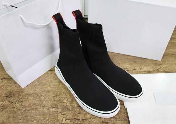 

2019 luxury paris sock shoes speed trainers black white casual shoes for men women oero women boots sneakers designer shoes 36-45