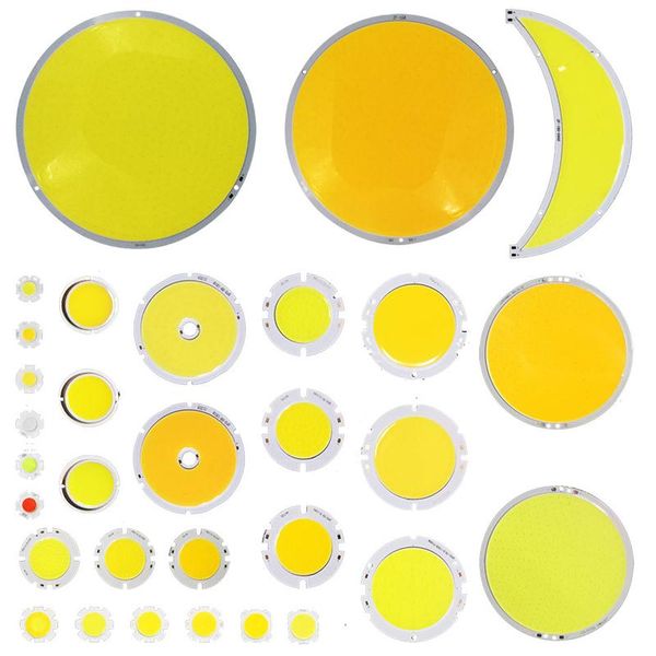 

customized cob led lamp any shape double color led lighting for decorative car lights 12v 24v 5v 3v cob