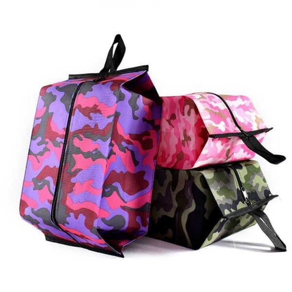 

portable shoes bags camouflage folding waterproof travel wash bag furnishing dust of finishing home sundries bags cosmetic bag lxl656-l