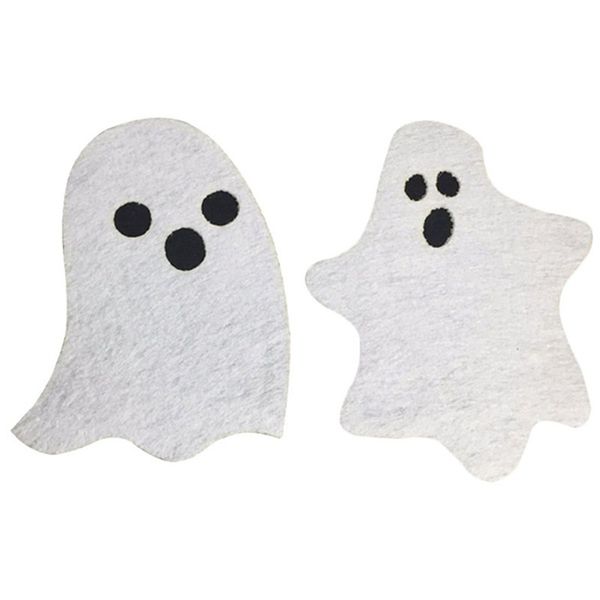 

halloween ghost cup mats cartoon pad
