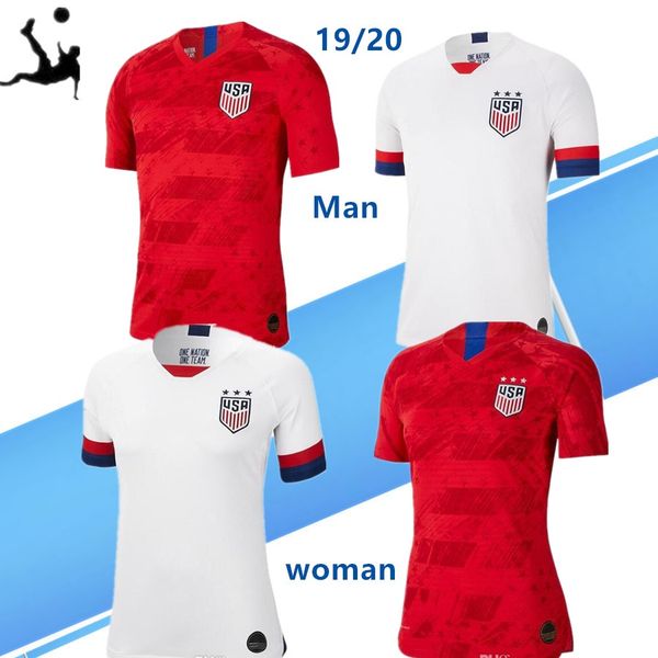 

New 2019 america girl occer jer ey united tate men home away hirt u a women 3 tar lloyd ripinoe krieger football uniform female 19 20