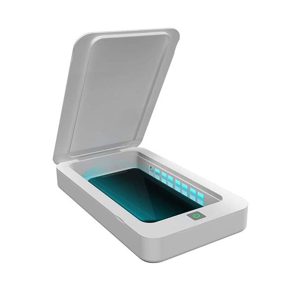 

disinfection box, uv phone sanitizer uv sterilizer for phone jewelry watch powered by lapdeskmobile power usb charger