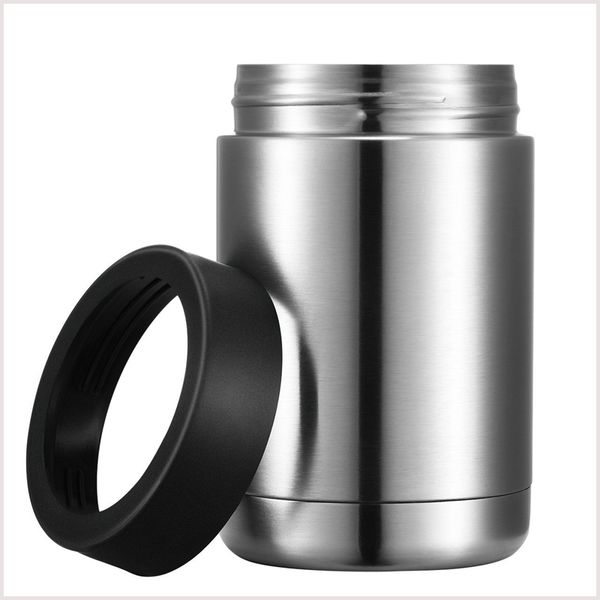 

12oz beertumbler beverage can cooler vacuum in ulated tainle teel cooler fit tandard 12 oz can bottle keep drink ice cold