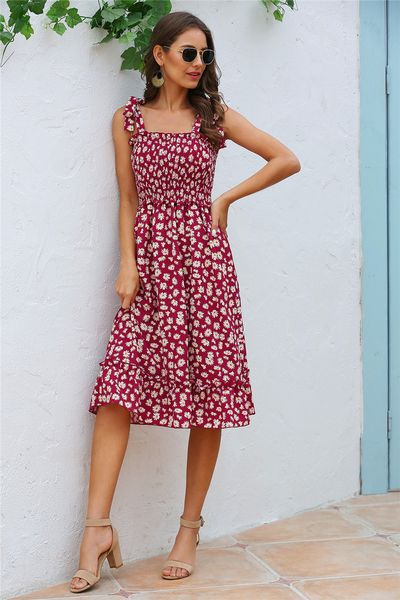 

womens designer dress casual printed sleeveless dresses summer fashion womens dresses, Black;gray