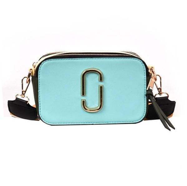 

new women's bag 2019 fashion contrast small square bag joker broadband shoulder messenger bag in europe and america
