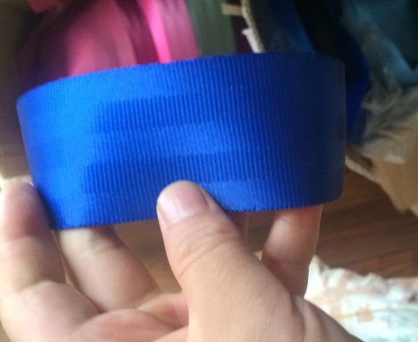 

30 meters roll seat belt webbing safety strap dark blue color 4.8cm wide 5 bars
