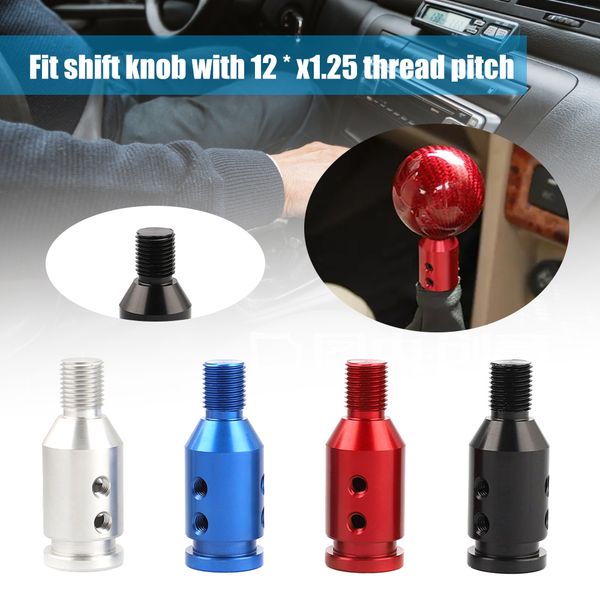 

car styling shift knob adapter fit for mini non threaded shifters 12x1.25mm universal manual