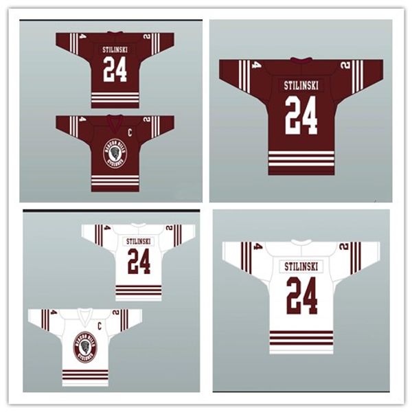 

Custom XS-5XL Stiles Stilinski 24 Beacon Hills Cyclones Hockey Jersey Teen Wolf TV Series Free Shipping