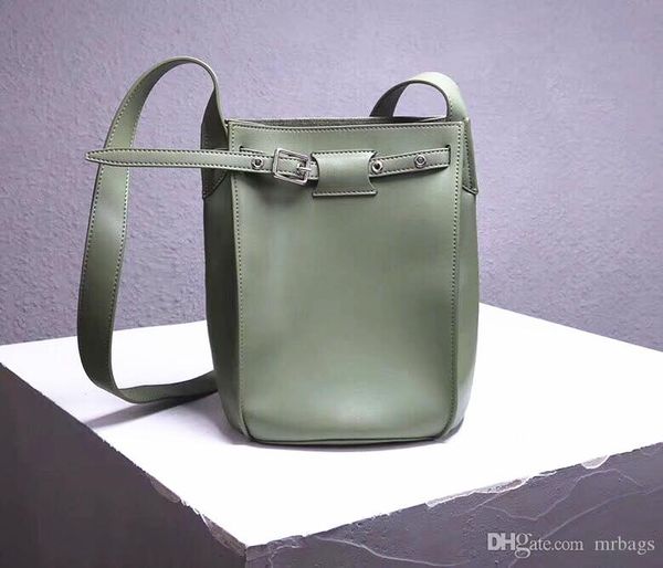 

luxury big designer ladies bucket bag leather crossbody bag fashion college shoulder bag handbags true bundled closed opening decoration