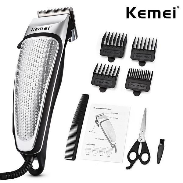 

kemei 4639 professional hair buzzer household low noise haircut shaving machine 220-240v styling tool yttsx