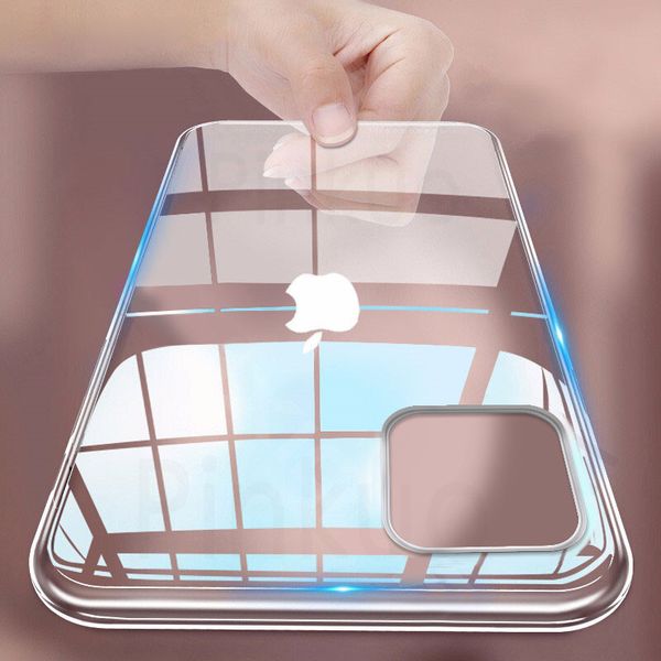 

silicone case for iphone 11 pro max soft tpu back cover for apple iphone x xr xs 7 8 6 6s plus 5s se ultra thin transparent case