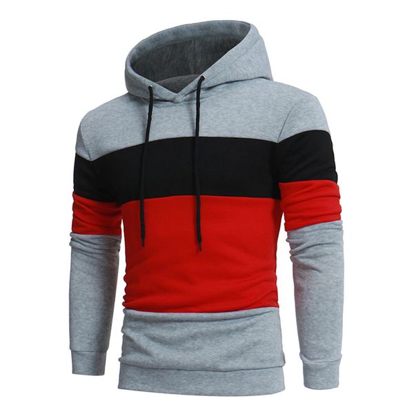 

мужская теплая толстовка с длинным рукавом с капюшоном толстовка с капюшоном личность тонкий повседневная плюс размер верхняя футболка верхн, Black