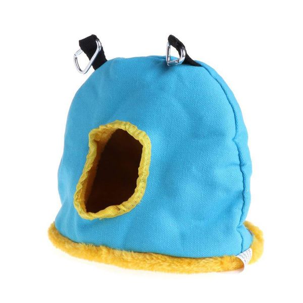 

new bird parrot plush warm house hanging nest bed hammock cave cage pet supplies