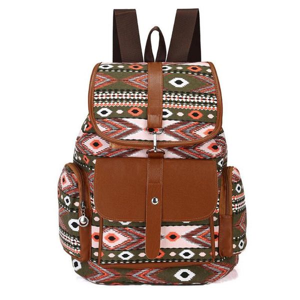 

fashion vintage lapbackpack women canvas bags men oxford travel leisure backpacks retro casual bag school bags for teenager