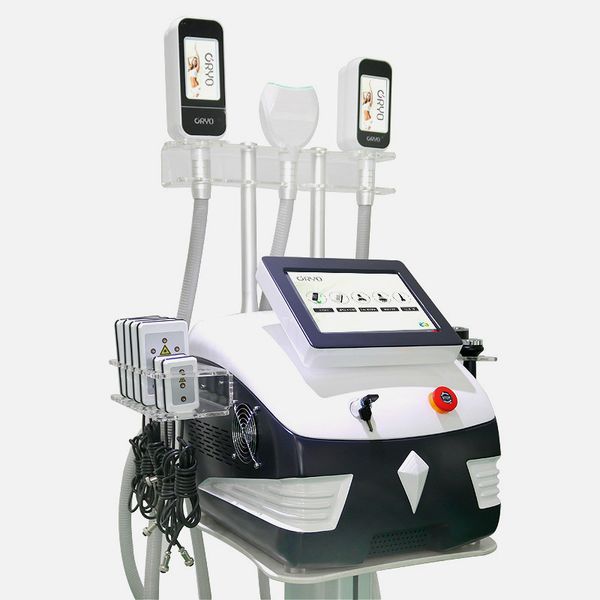 

5 в 1 многофункциональном cryolipolysis уменьшая машину 3 ручки cryo 40k кавитация rf 360° criolipolisis миниая тучная ручка замораживания