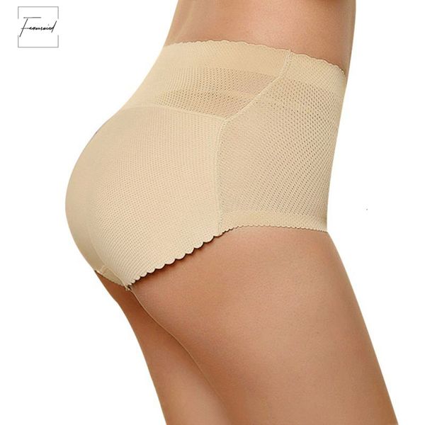

sponge women abundant buttocks pants lady push up middle waist padded panties briefs padded underwear lm93, Black;white