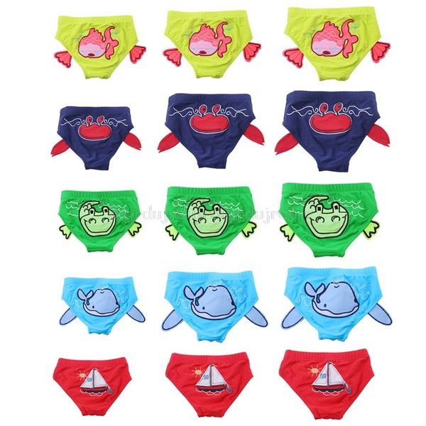 

baby trunks boys briefs swimming trunks cartoon kids boys swimwear baby swim s16 19 dropship