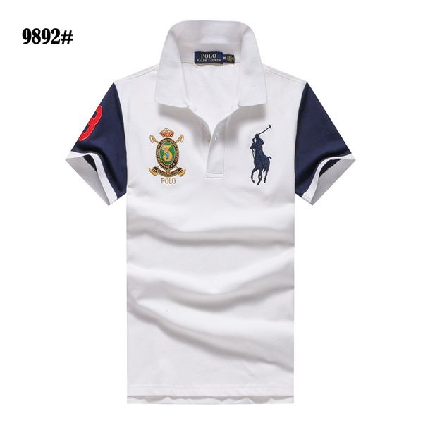 

ralph lauren mens конструктора тенниска luxury письмо вышивки марка мода t-shirt pony logo высокого качества casual cotton спорт tshirt, White;black