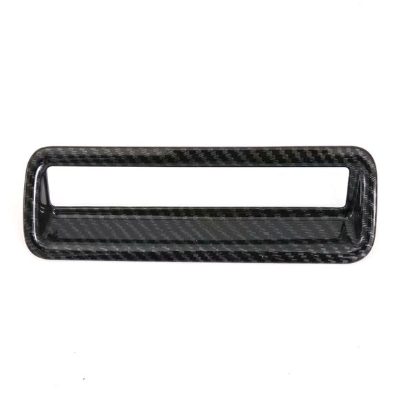

carbon fiber color front head light headlamp switches button cover trim 1pcs left hand drive for rav4 xa50 2019-2