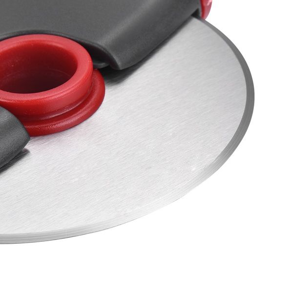 

new pastry pizza cutter wheel non-slip round kitchen stainless steel cutting slicer pie tools