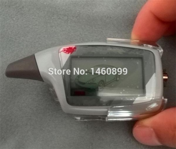 

m5 lcd remote control key fob chain + key holder for russian version 2 way car alarm system scher-khan magicar 5 scher khan m5