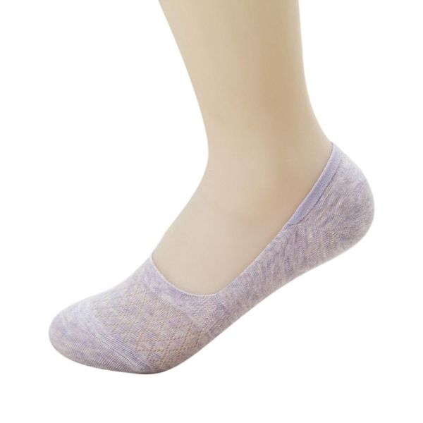 

women cotton lace antiskid invisible low cut socks cotton women's candy colors invisible thin sports boat socks chaussette femme, Black