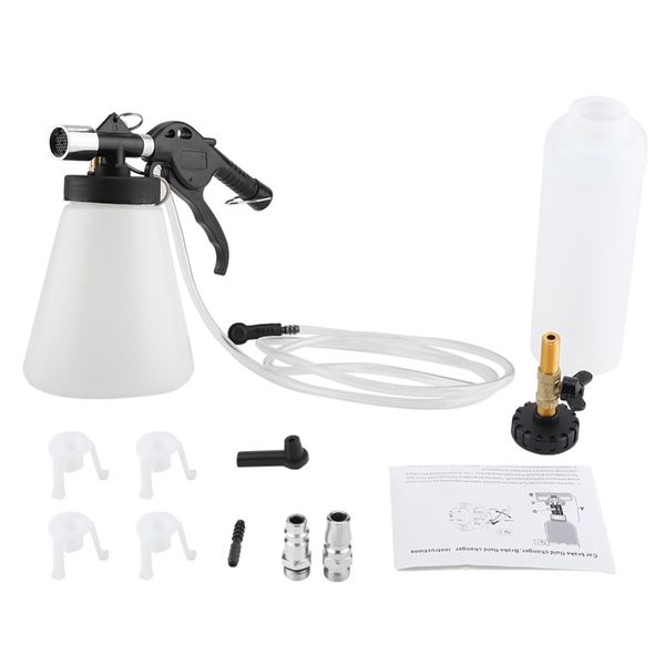 

car brake bleeder bleeding fluid change kit air pneumatic garage vacuum tool set 90-120psi brake bleeder kit car styling