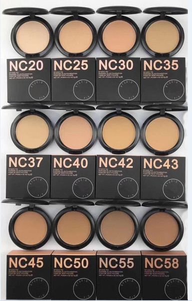 

new makeup nc 12 color studiu fix powders puffs foundation 15g dhl ing