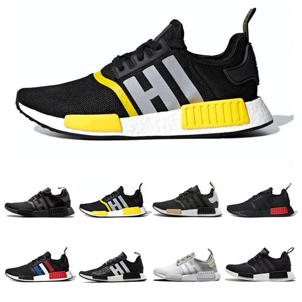

2019 New Release Designer fashion luxury shoes Mens R1 Women Wave Runner Running Shoes Men Ultra Trainers Top Quality chaussures Sneakers