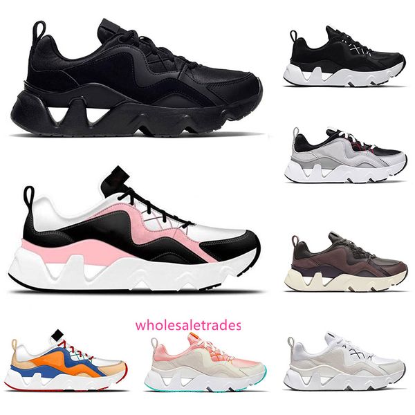 

ryz 365 fashion womens brand lightweight soft running sneakers triple black white pink racers mens designer shoes trainers