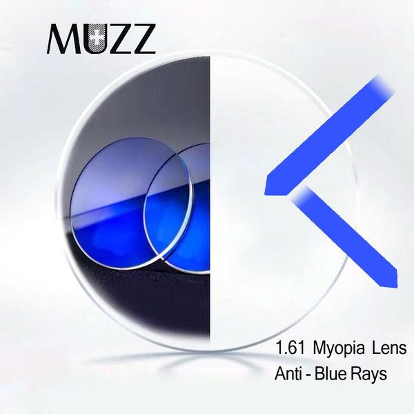 

1.60 index anti blue optical prescription lens toughness thinner myopia lens anti blue light lenses anti-radiation reflection 2p