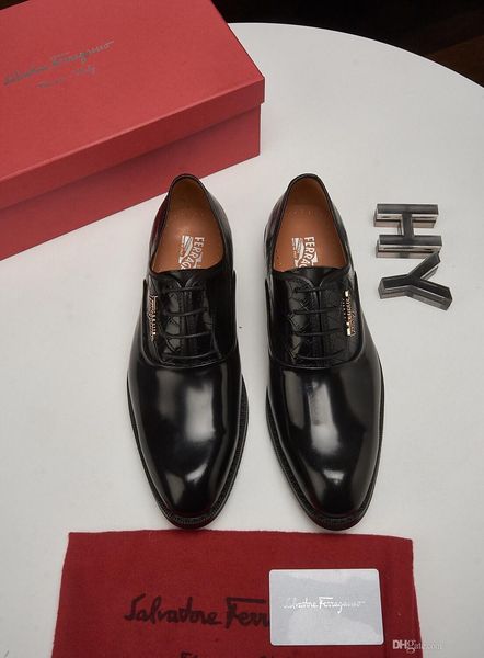 

19fw luxury men shoe italian style doug shoes suede pointed toe loafers wedding dress shoes new design designers business shoes lisy1, Black