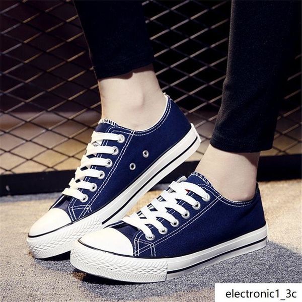 

2019 spring/summer women s casual shoes fashion canvas shoes breathable women s flat size 34-41 05