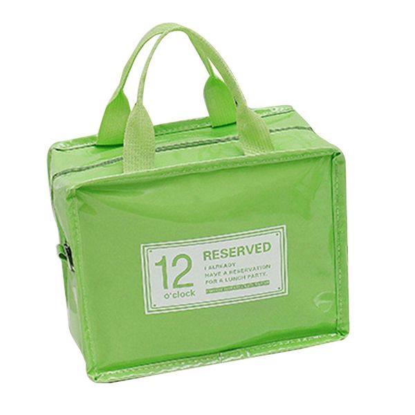 

portable insulated lunch bag thermal cooler lunch box carry tote picnic case keep warm bags, Blue;pink