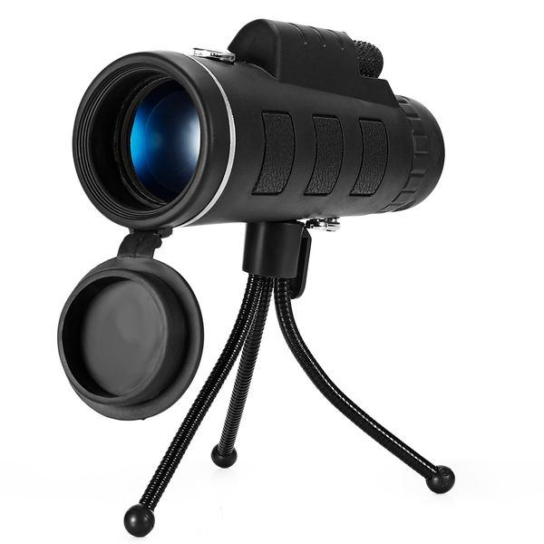 

outlife mini 40x60 monocular telescope hd night vision monocular outdoor hunting camping hiking scopes with phone clip tripod