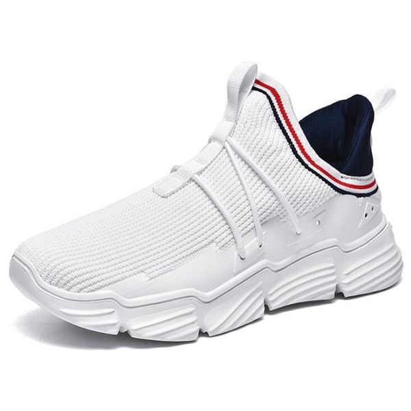 

fashion explosion men's mesh breathable men sports running white shoes non-slip wear-resistant men's jogging casual shoes