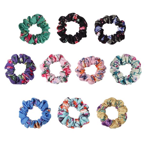 

fashion flower pattern women hair bands hair ponytail holder headbands accessories
