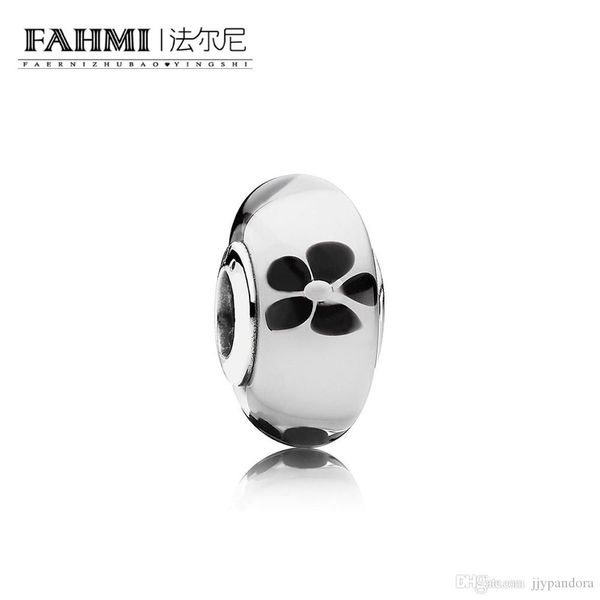 

wpennyi 100% 925 sterling silver 1:1 original glass beads 791605 authentic temperament fashion glamour retro wedding women jewelry, Black