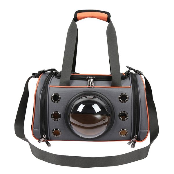 

pet dog carrier bag space capsule shape breathable handbag puppy outdoor travel shoulder bag soft kennel large small dogs cats l