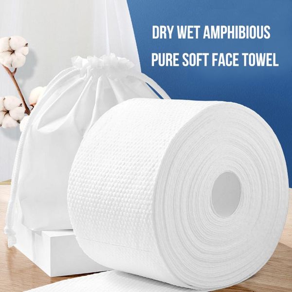 

paper towels disposable towel cleaning face care portable travel mini multi-purpose makeup cotton for washing magic tissue outdoor #45