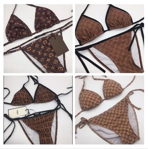 

Luxury three point wim uit for women ummer de igner two piece bikini uit et with letter beach brand bathing uit wimwear clothing