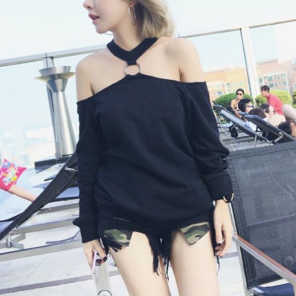 

женин sexy лопок оловка л-еи олеѬ оп негабаѬин без бѬеелек  плеа, Black