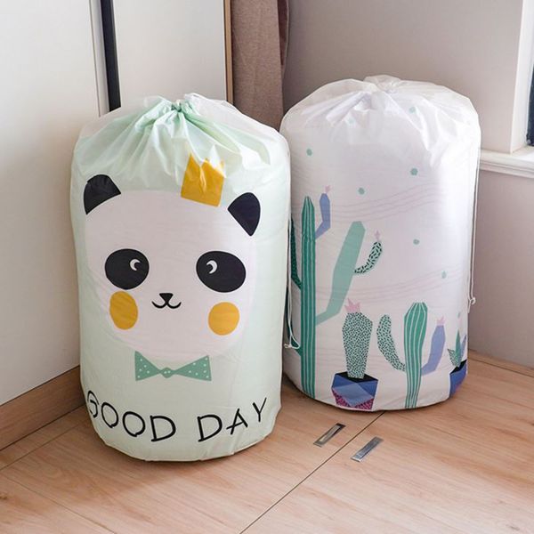 

convenient storage bag clothes blanket quilt closet sweater organizer box pouches bear housekeeping container organizers